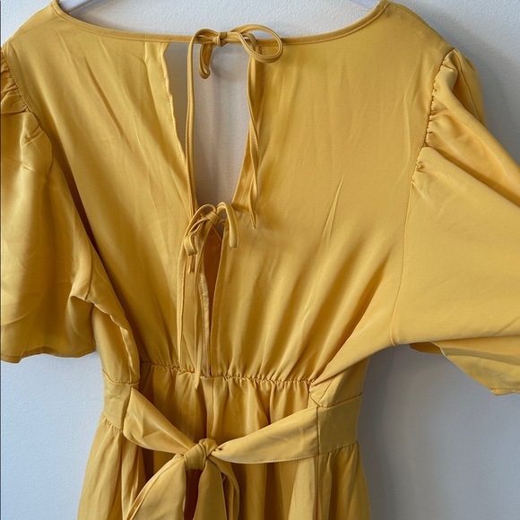 Imily Bela V-Neck High Waist Ruffled Swing Dress - Picture 5 of 7